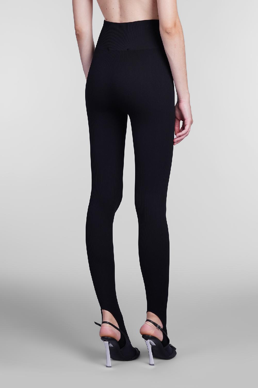 Deliberti Andreadamo Leggings in poliammide nera cod. 404406 - Deliberti The Luxury Shopping Saldi Di Fabbrica