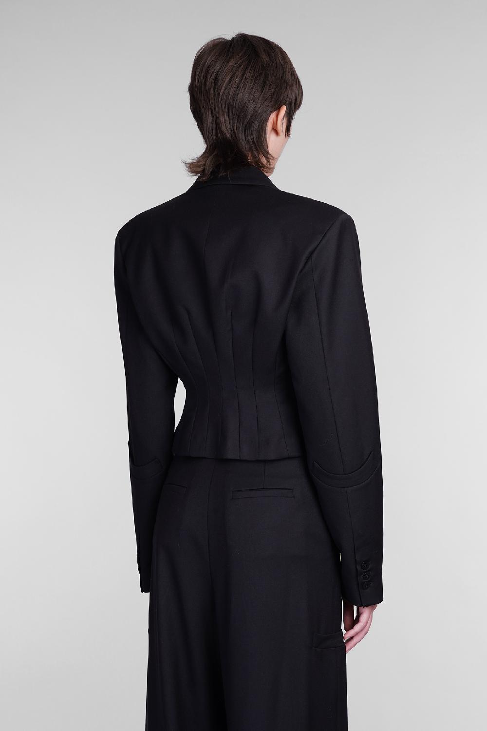 Deliberti Andreadamo Blazer in poliestere nero cod. 405559 - Deliberti The Luxury Shopping Vendita