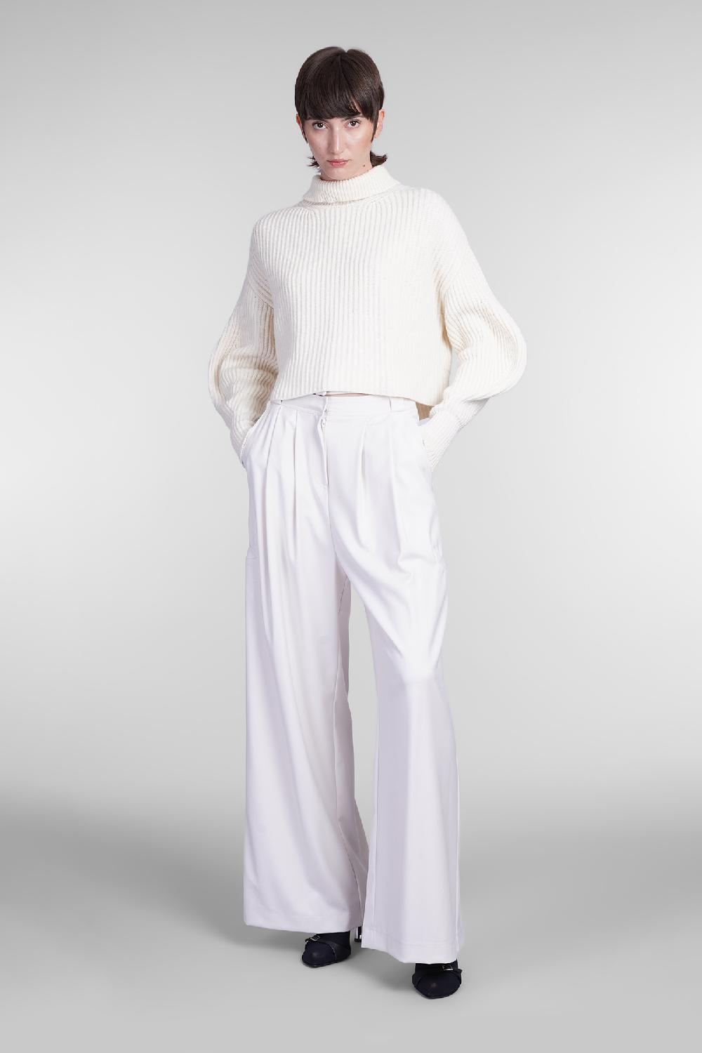 Deliberti Andreadamo Maglia in lana beige cod. 404407 - Deliberti The Luxury Shopping Negozio