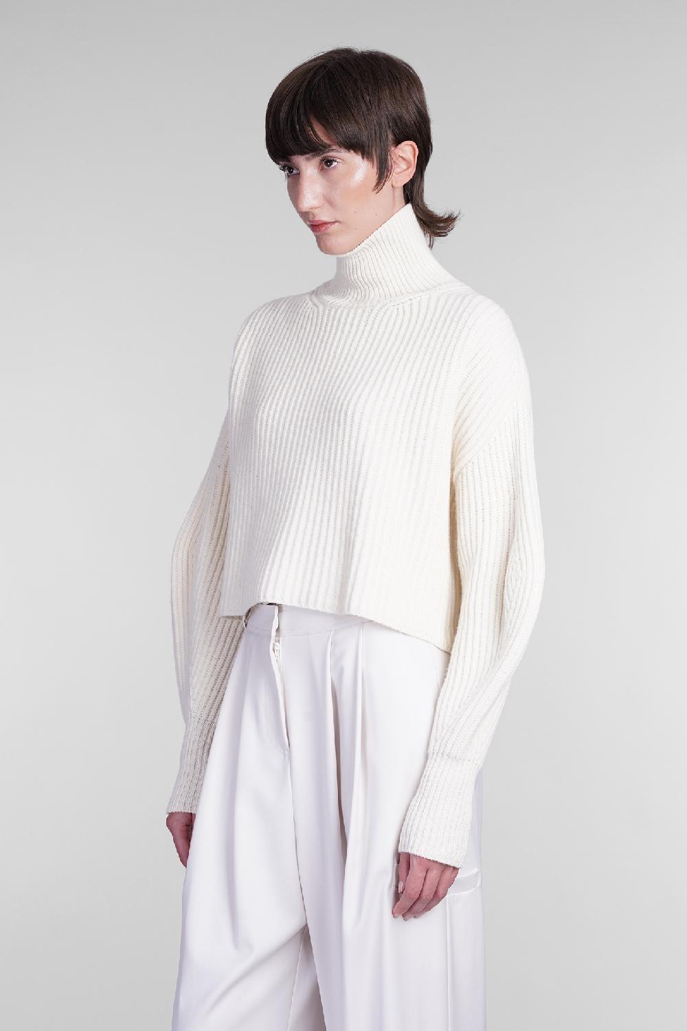 Deliberti Andreadamo Maglia in lana beige cod. 404407 - Deliberti The Luxury Shopping Negozio