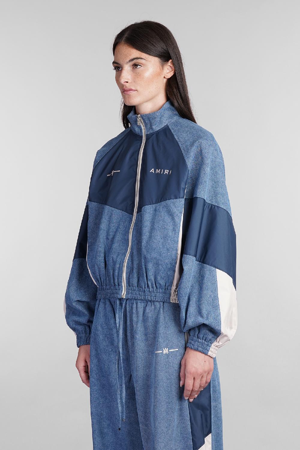 Deliberti Amiri Giacca casual in nylon blu cod. 405354 - Deliberti The Luxury Shopping Acquista Ora