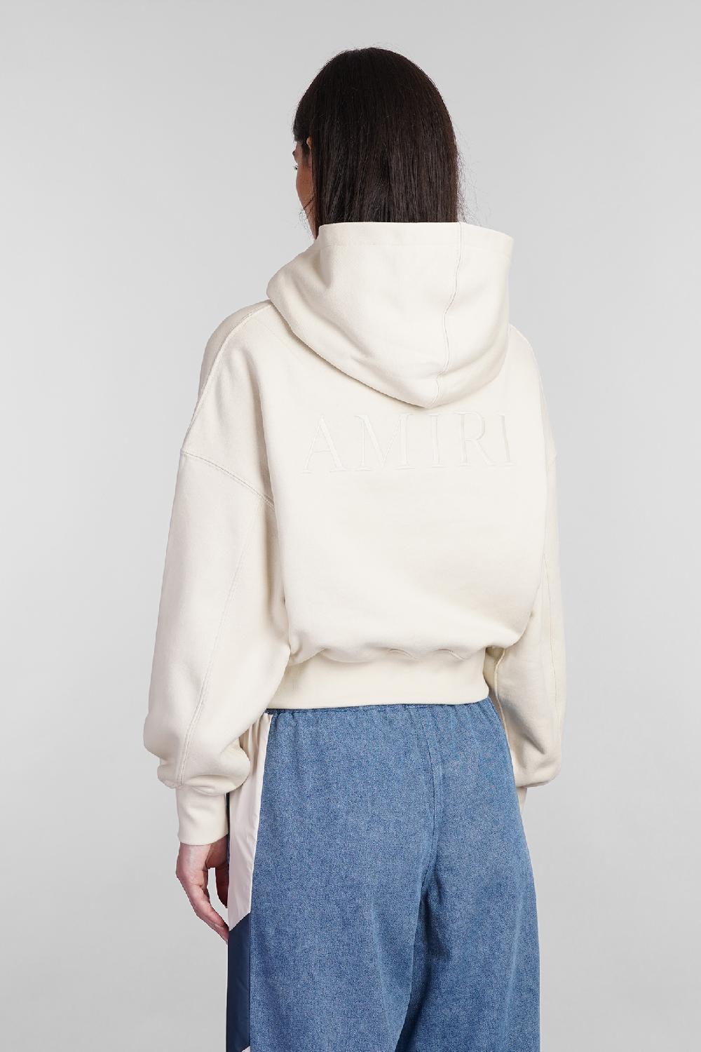 Deliberti Amiri Felpa in cotone beige cod. 405357 - Deliberti The Luxury Shopping Fino Al -60%