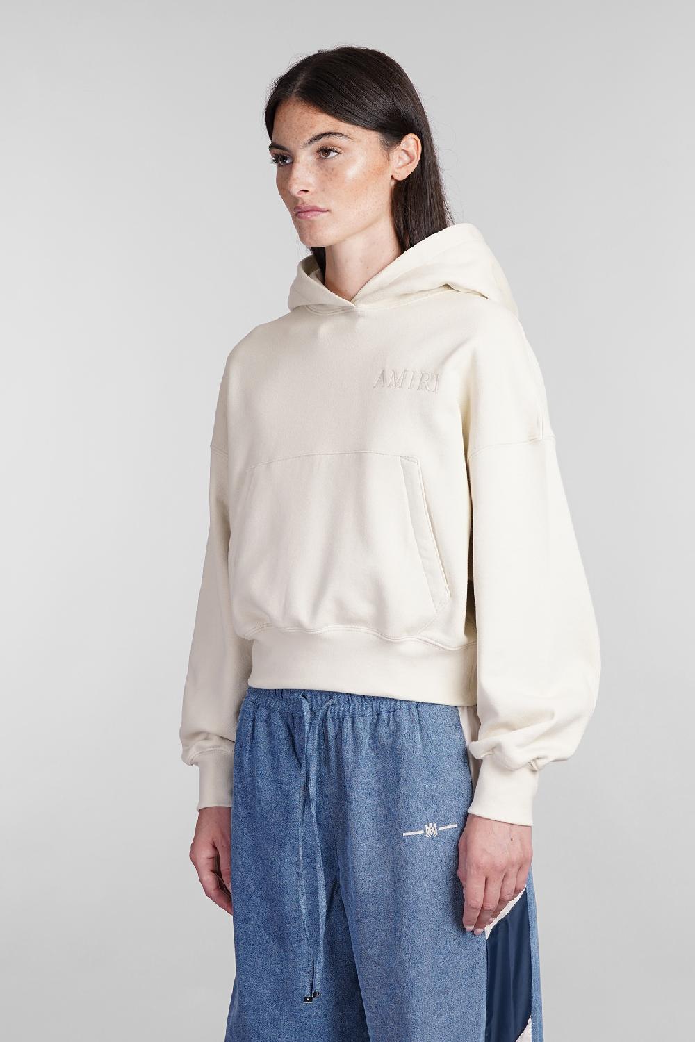 Deliberti Amiri Felpa in cotone beige cod. 405357 - Deliberti The Luxury Shopping Fino Al -60%
