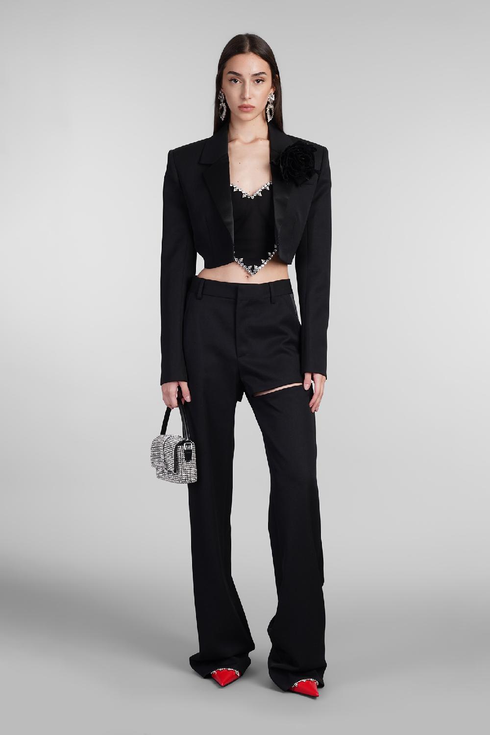 Deliberti Area Blazer in lana nera cod. 406963 - Deliberti The Luxury Shopping Shopping Online