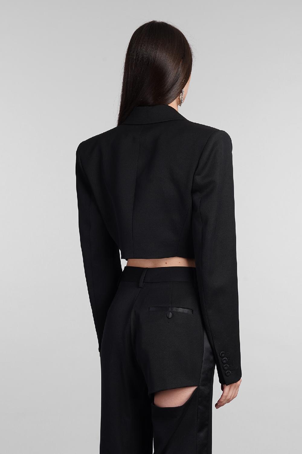 Deliberti Area Blazer in lana nera cod. 406963 - Deliberti The Luxury Shopping Shopping Online
