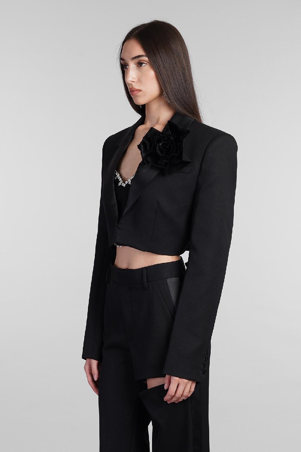 Deliberti Area Blazer in lana nera cod. 406963 - Deliberti The Luxury Shopping Shopping Online