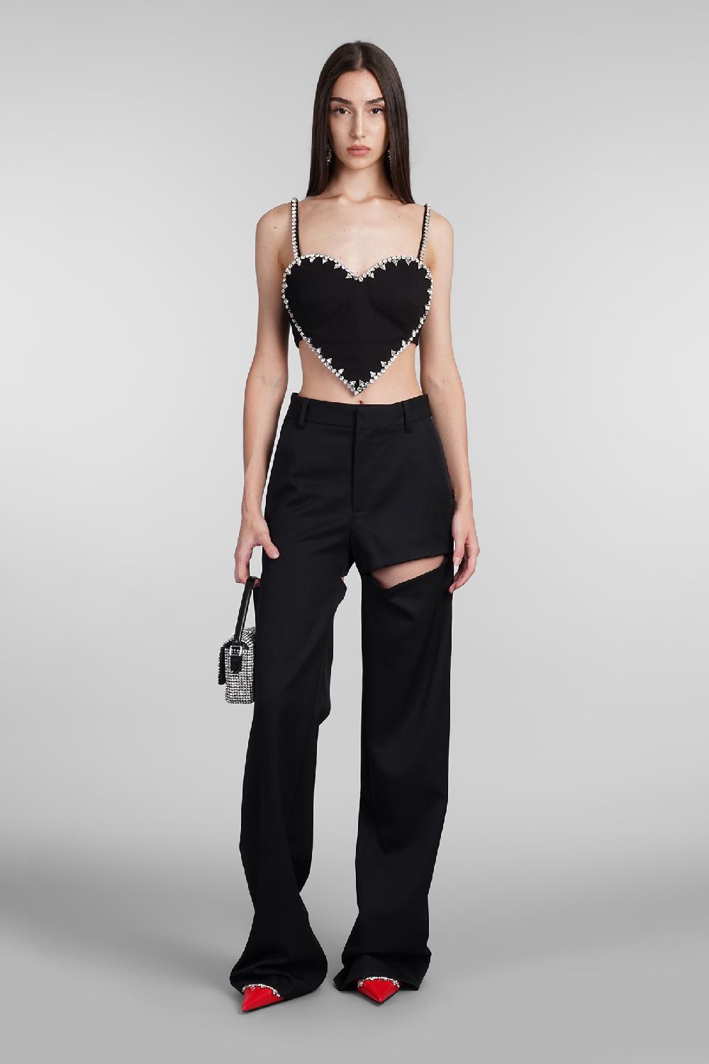 Deliberti Area Topwear in rayon nero cod. 406970 - Deliberti The Luxury Shopping Economico