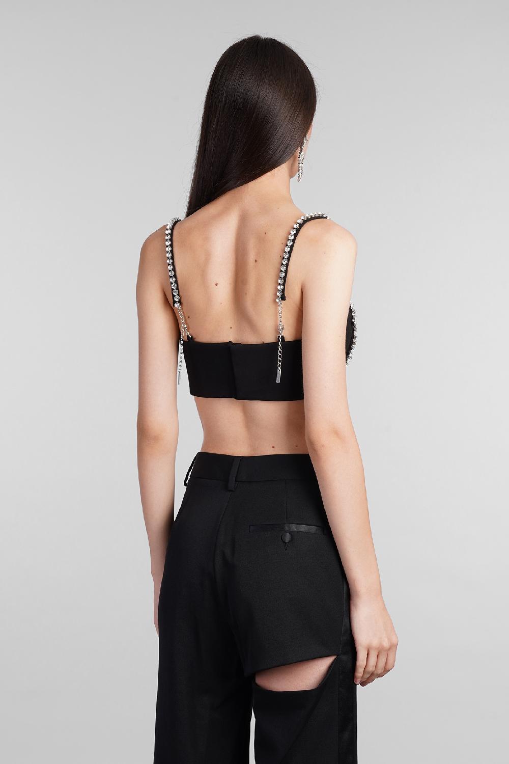 Deliberti Area Topwear in rayon nero cod. 406970 - Deliberti The Luxury Shopping Economico