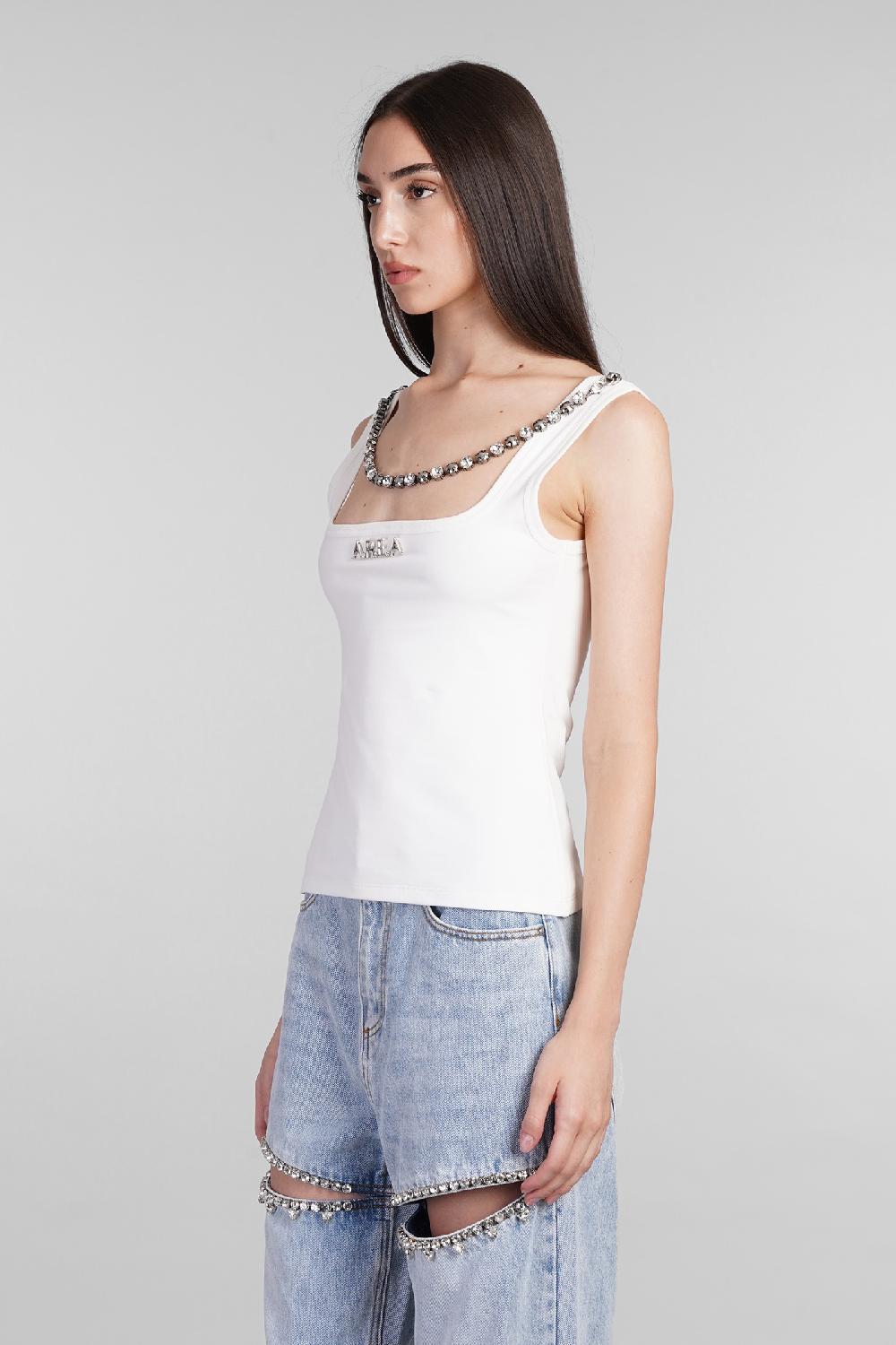 Deliberti Area Topwear in cotone bianco cod. 406957 - Deliberti The Luxury Shopping Saldi