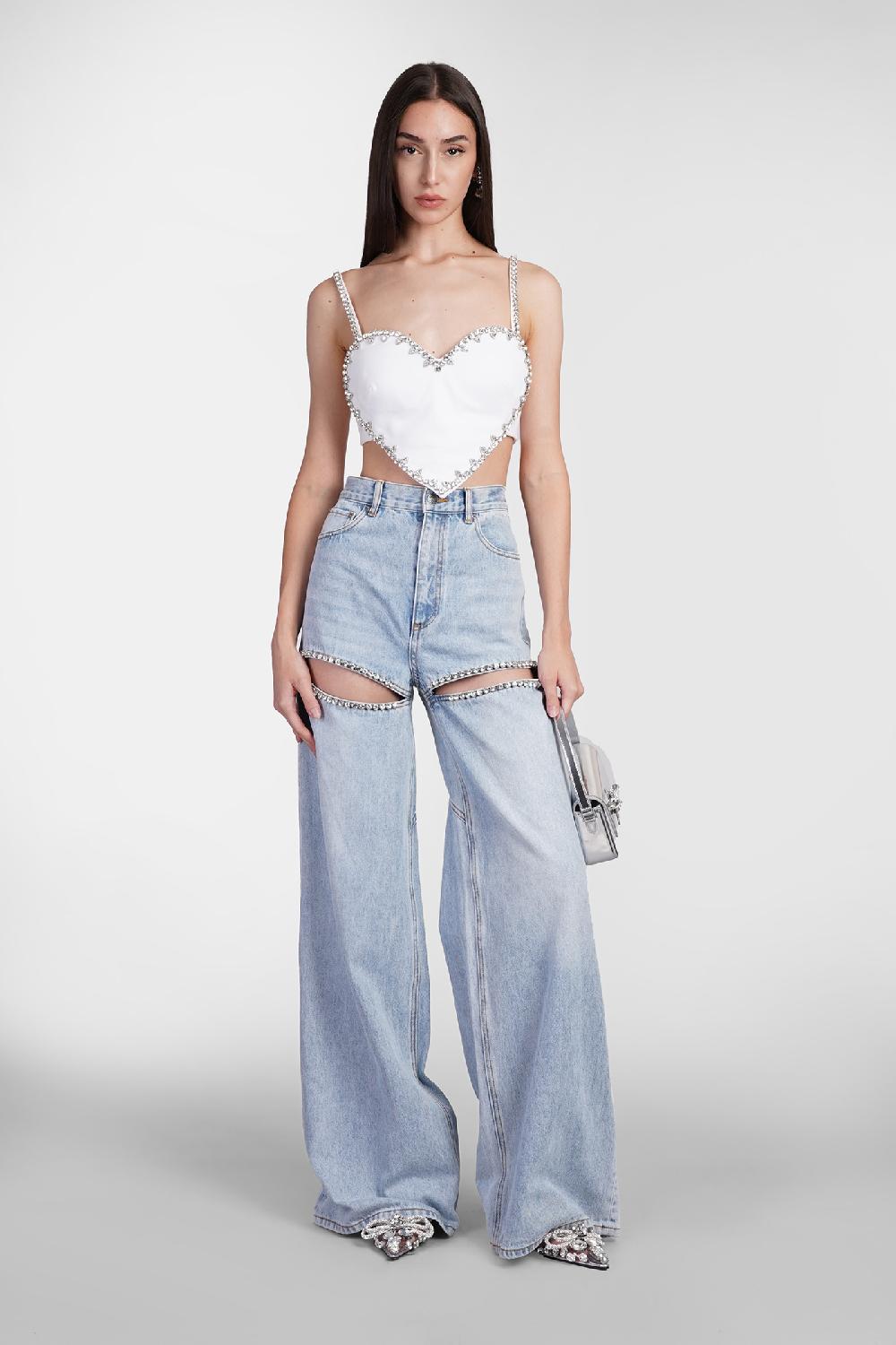 Deliberti Area Jeans in denim celeste cod. 406968 - Deliberti The Luxury Shopping Saldi Di Fabbrica