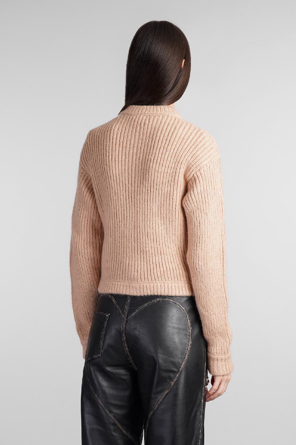 Deliberti Area Cardigan in acrilico beige cod. 409263 - Deliberti The Luxury Shopping Grandi sconti