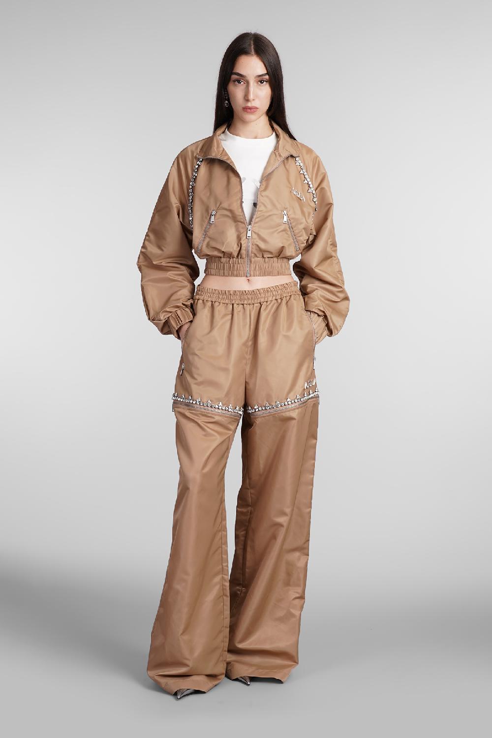 Deliberti Area Pantalone in nylon beige cod. 409266 - Deliberti The Luxury Shopping 2025