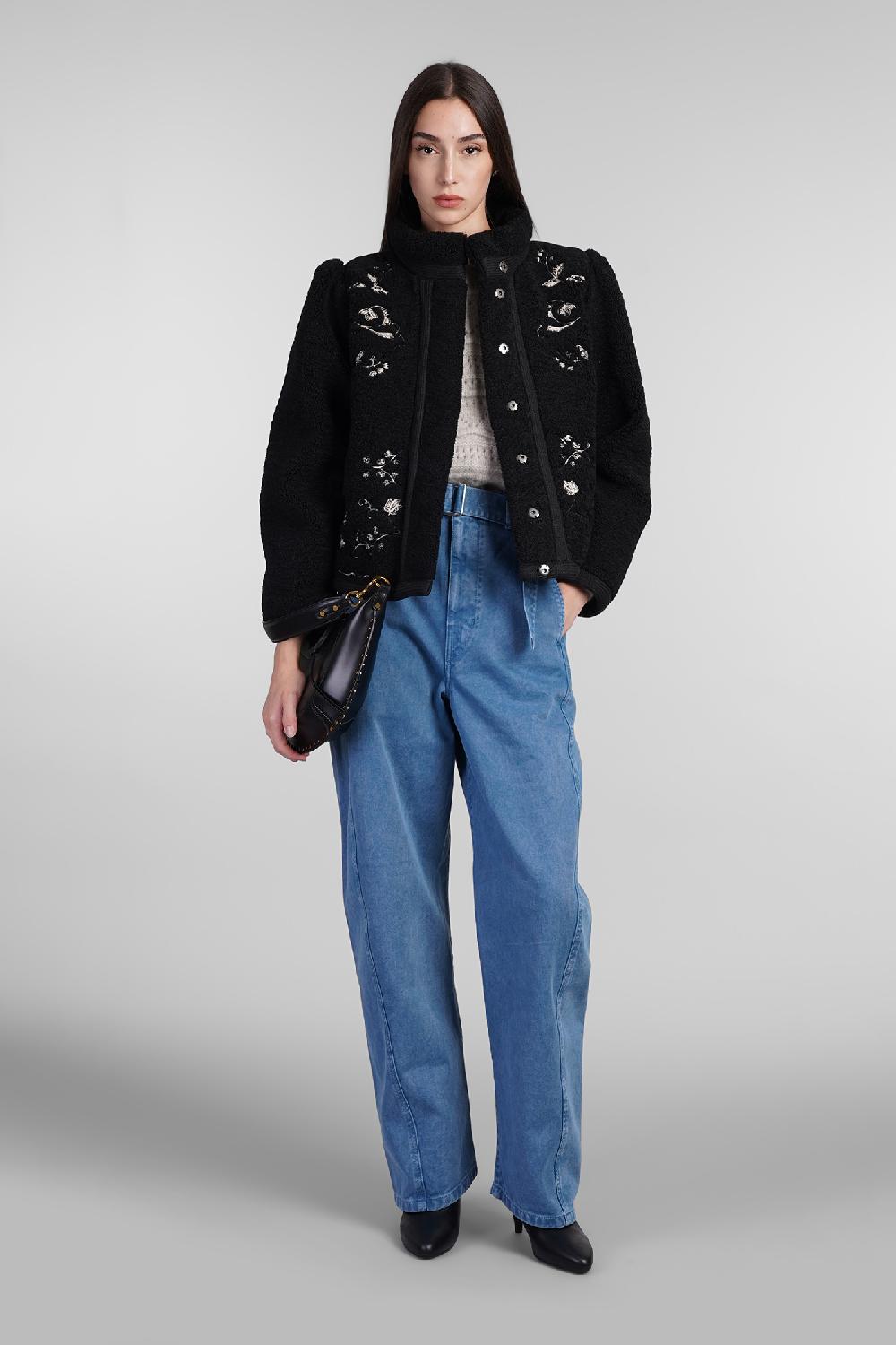 Deliberti Antik Batik Giacca casual saliba in poliestere nero cod. 406696 - Deliberti The Luxury Shopping Italy
