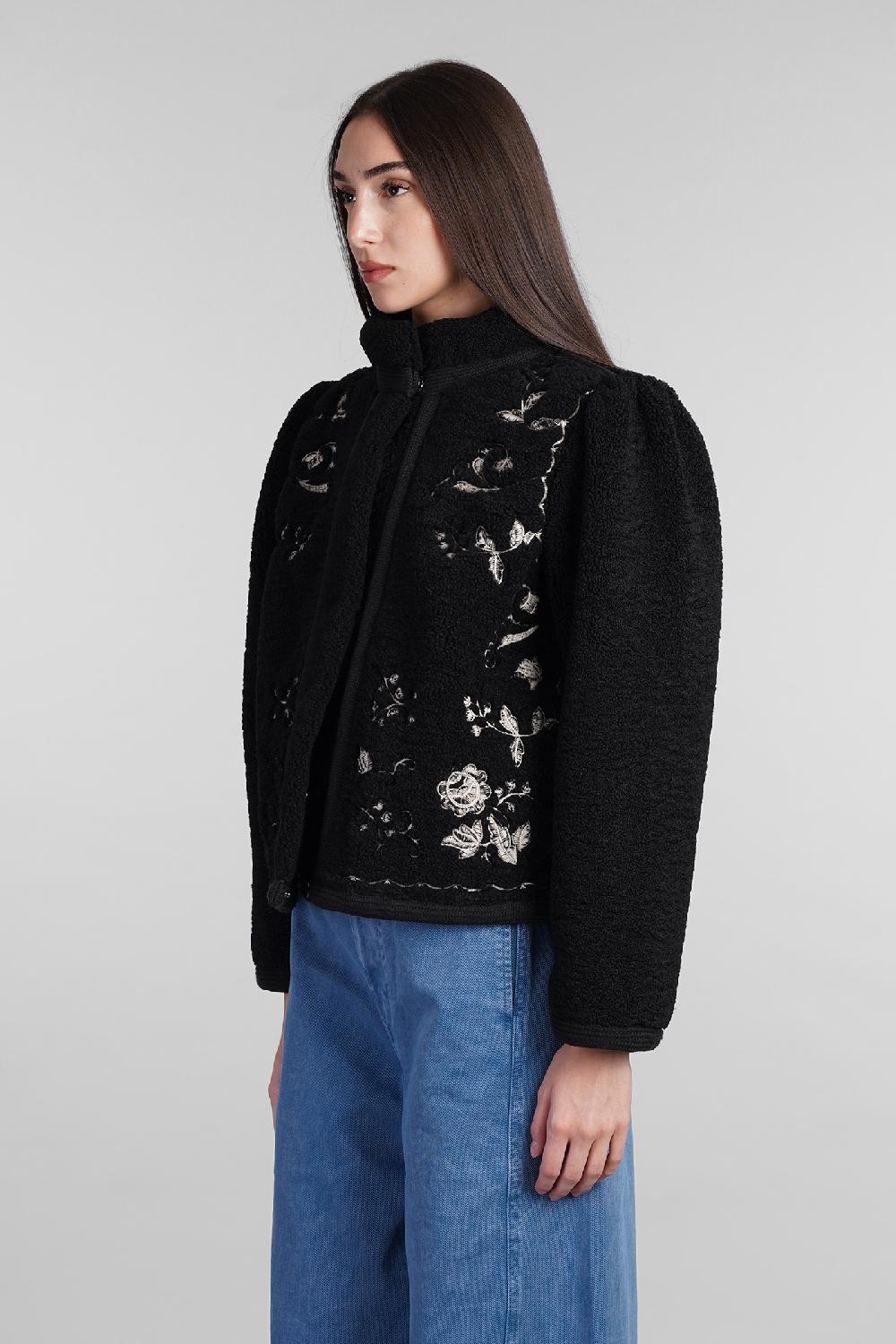 Deliberti Antik Batik Giacca casual saliba in poliestere nero cod. 406696 - Deliberti The Luxury Shopping Italy