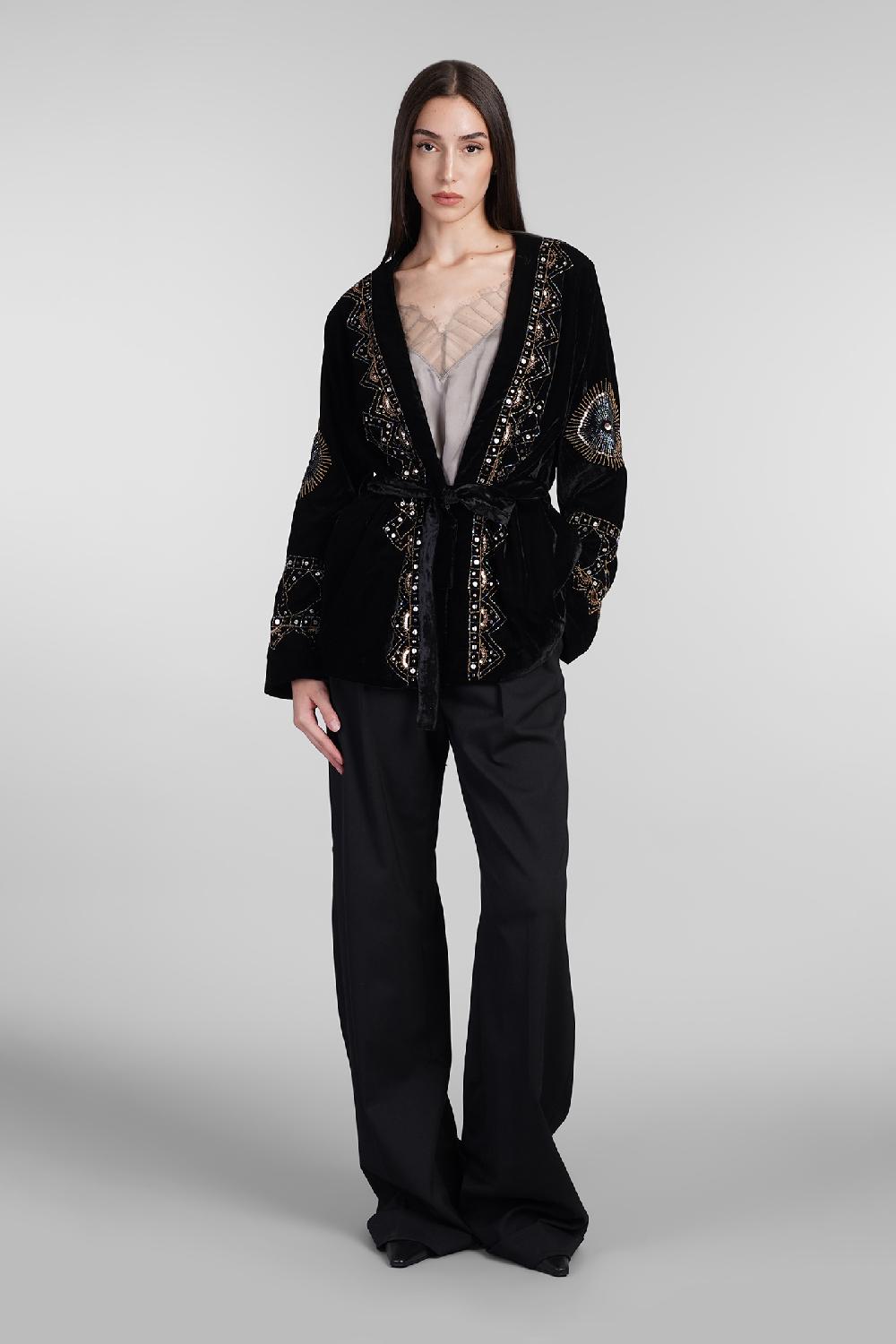 Deliberti Antik Batik Giacca casual illuminati in nylon nero cod. 406694 - Deliberti The Luxury Shopping 2025