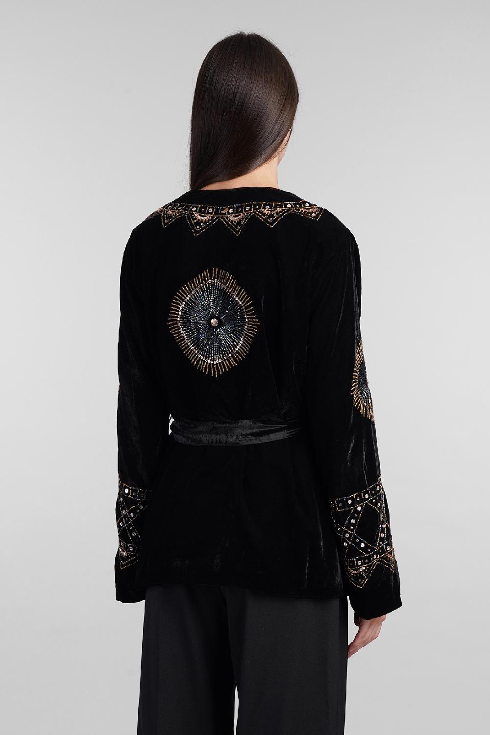 Deliberti Antik Batik Giacca casual illuminati in nylon nero cod. 406694 - Deliberti The Luxury Shopping 2025