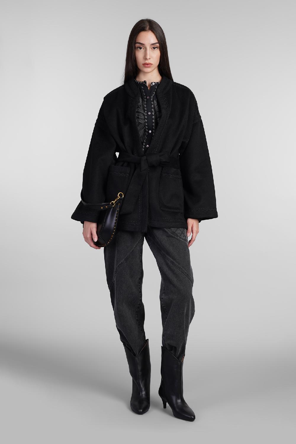 Deliberti Antik Batik Giacca casual william in lana nera cod. 406708 - Deliberti The Luxury Shopping Enormi risparmi