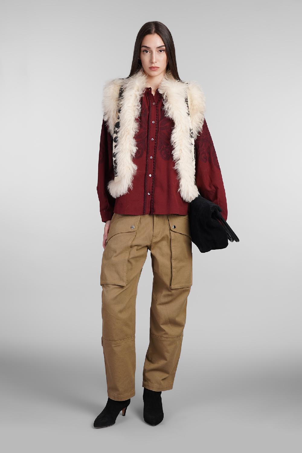 Deliberti Antik Batik Camicia eglantine in cotone bordeaux cod. 406692 - Deliberti The Luxury Shopping Qualità
