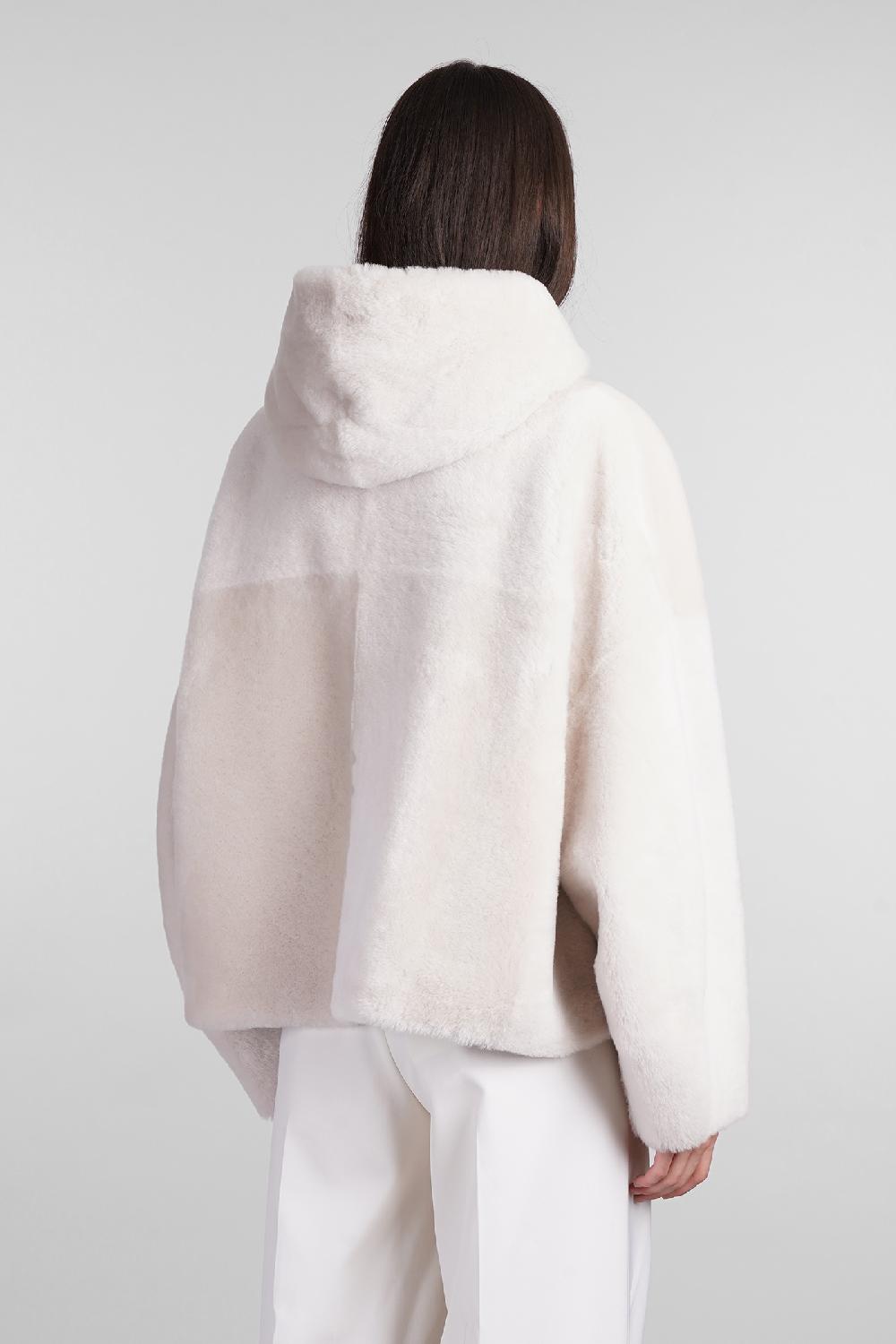 Deliberti Blancha Pelliccia in pelle bianca cod. 407905 - Deliberti The Luxury Shopping Novità