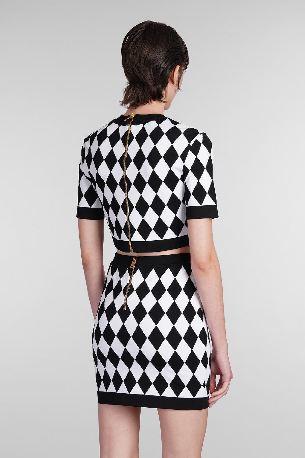 Deliberti Balmain Topwear in viscosa nera cod. 403030 - Deliberti The Luxury Shopping Enormi sconti