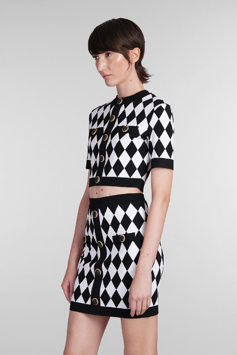 Deliberti Balmain Topwear in viscosa nera cod. 403030 - Deliberti The Luxury Shopping Enormi sconti