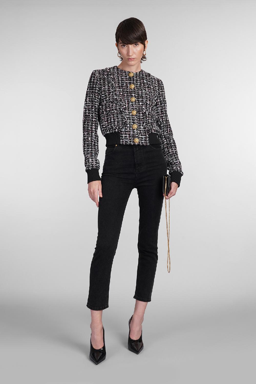 Deliberti Balmain Jeans in cotone nero cod. 403036 - Deliberti The Luxury Shopping Esporta salva
