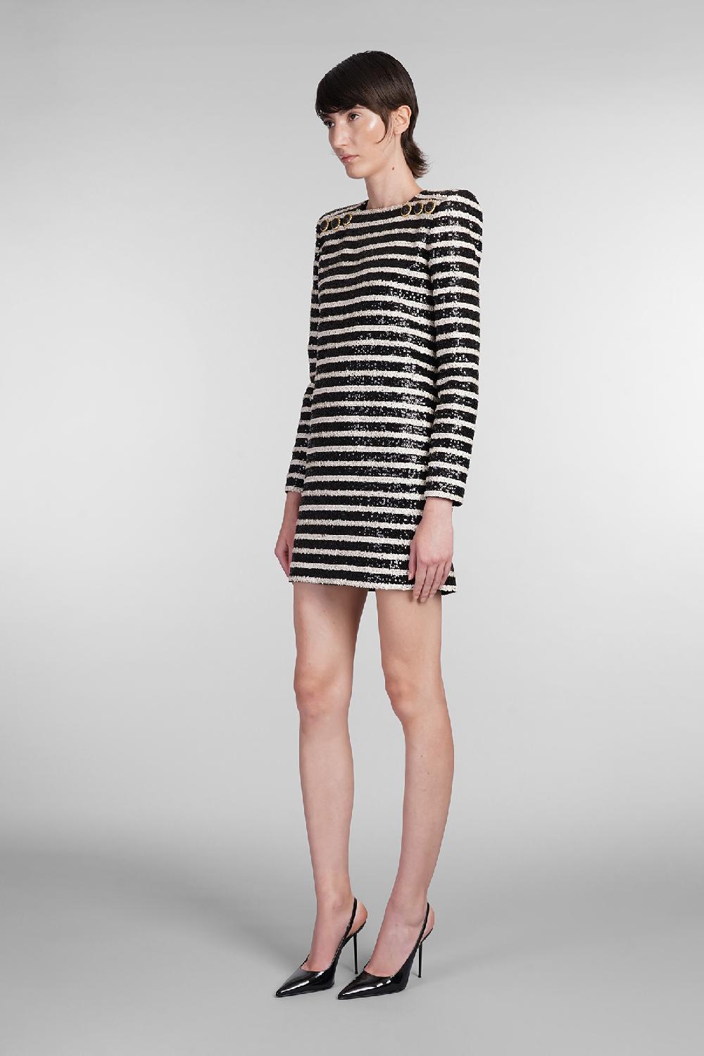 Deliberti Balmain Abito in poliestere nero cod. 403040 - Deliberti The Luxury Shopping I Più Venduti