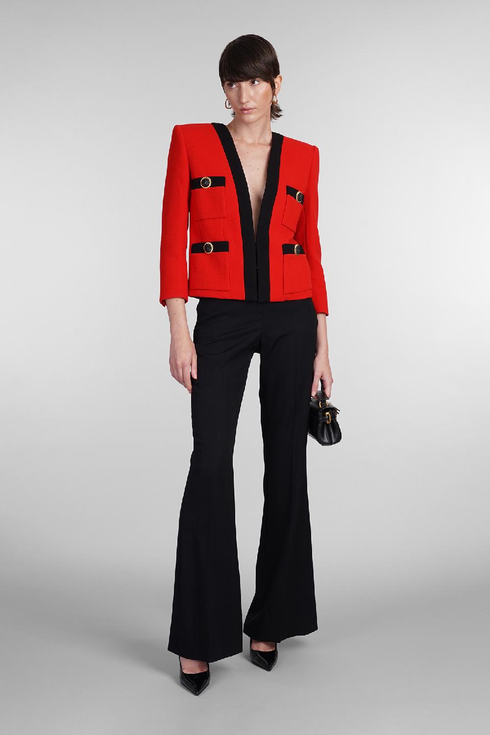 Deliberti Balmain Blazer in lana rossa cod. 403044 - Deliberti The Luxury Shopping Nuova
