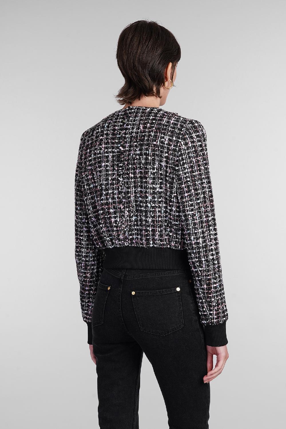 Deliberti Balmain Giacca casual in poliestere nero cod. 403045 - Deliberti The Luxury Shopping Moda