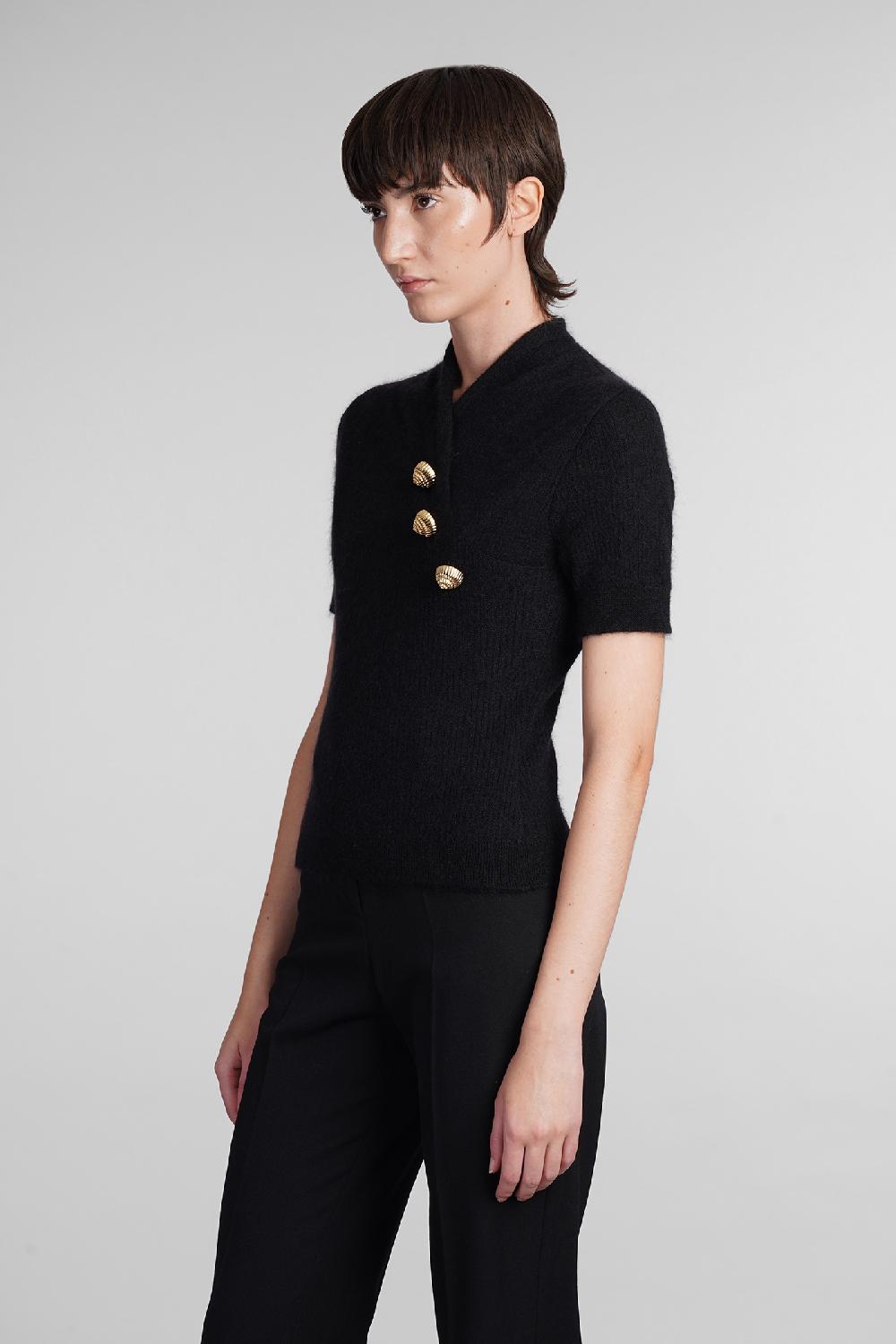 Deliberti Balmain Maglia in mohair nero cod. 406831 - Deliberti The Luxury Shopping 2025