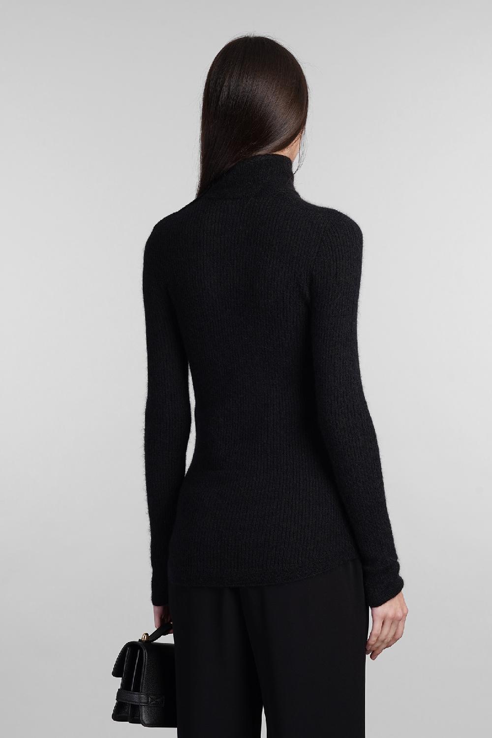 Deliberti Balmain Maglia in mohair nero cod. 406832 - Deliberti The Luxury Shopping Italy