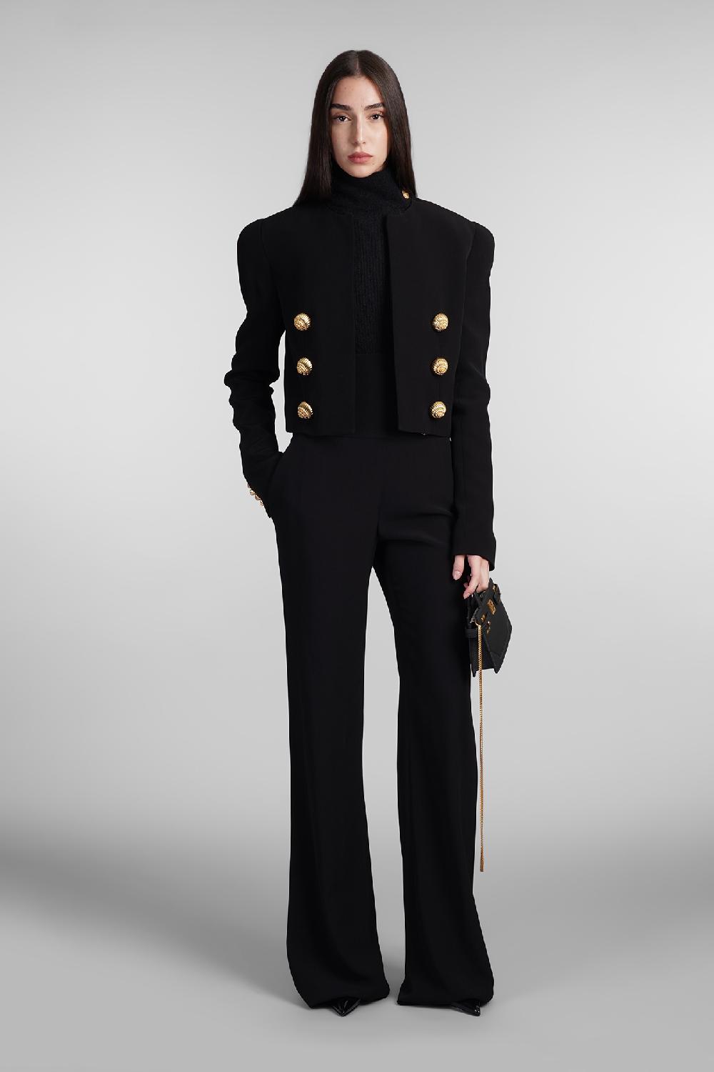 Deliberti Balmain In viscosa nera cod. 406838 - Deliberti The Luxury Shopping Vendita