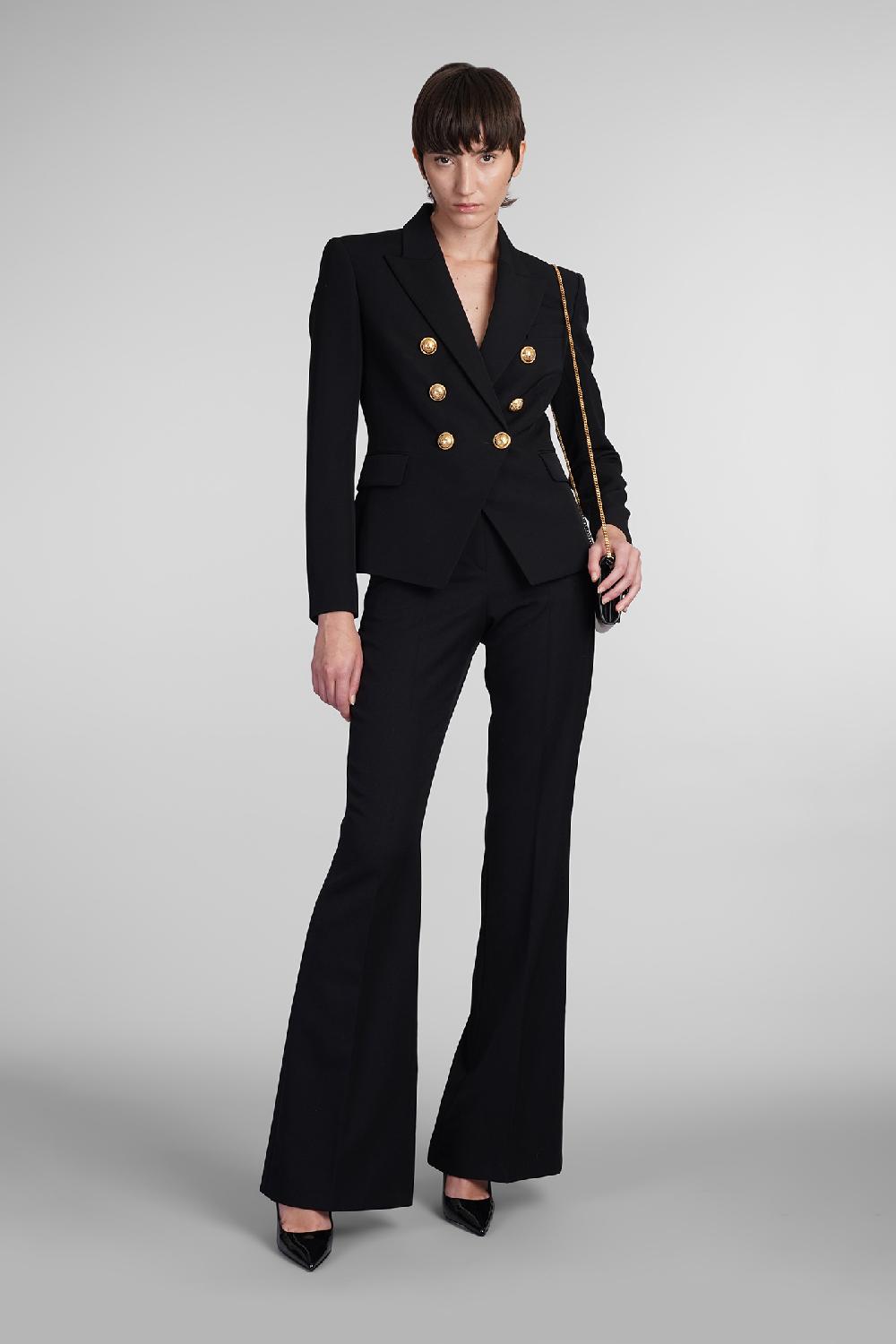 Deliberti Balmain Blazer in lana nera cod. 406839 - Deliberti The Luxury Shopping Promozione