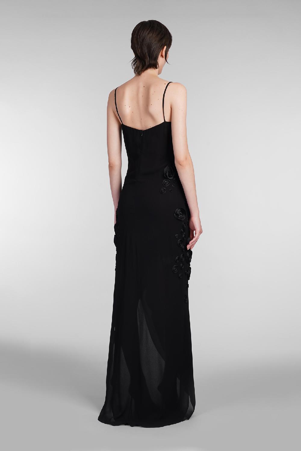 Deliberti Blumarine Abito in viscosa nera cod. 403536 - Deliberti The Luxury Shopping Soddisfazione Garantita
