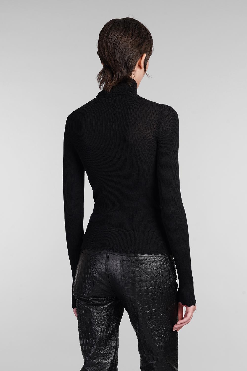 Deliberti Blumarine Maglia in lana nera cod. 403543 - Deliberti The Luxury Shopping Negozi Online