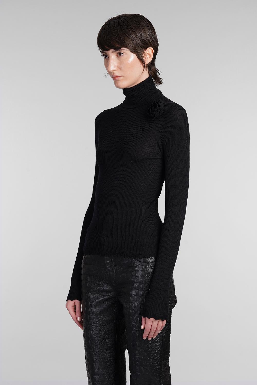 Deliberti Blumarine Maglia in lana nera cod. 403543 - Deliberti The Luxury Shopping Negozi Online