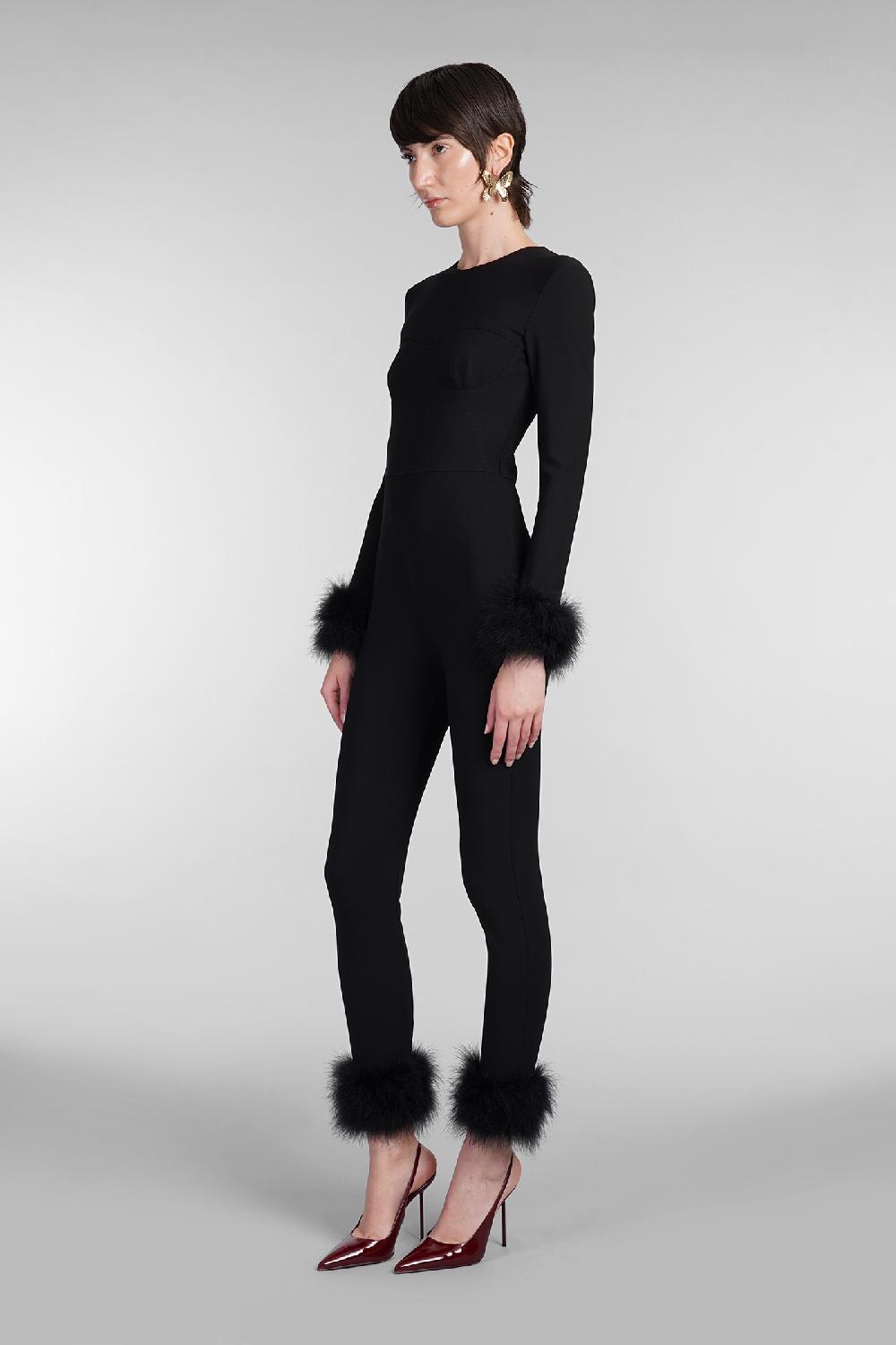 Deliberti Blumarine Tuta in viscosa nera cod. 403533 - Deliberti The Luxury Shopping Fino Al -60%
