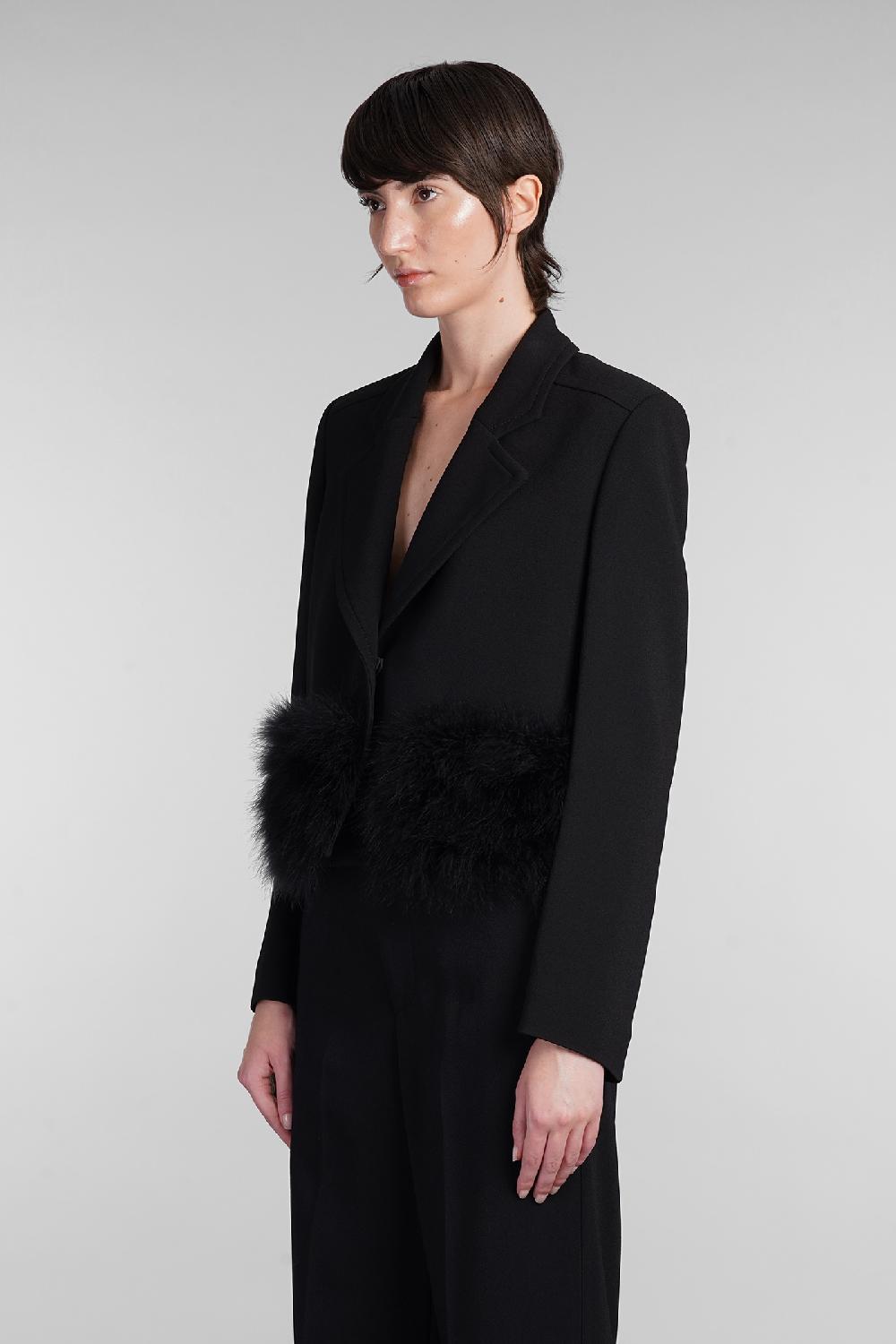 Deliberti Blumarine Blazer in viscosa nera cod. 403538 - Deliberti The Luxury Shopping Shopping Online