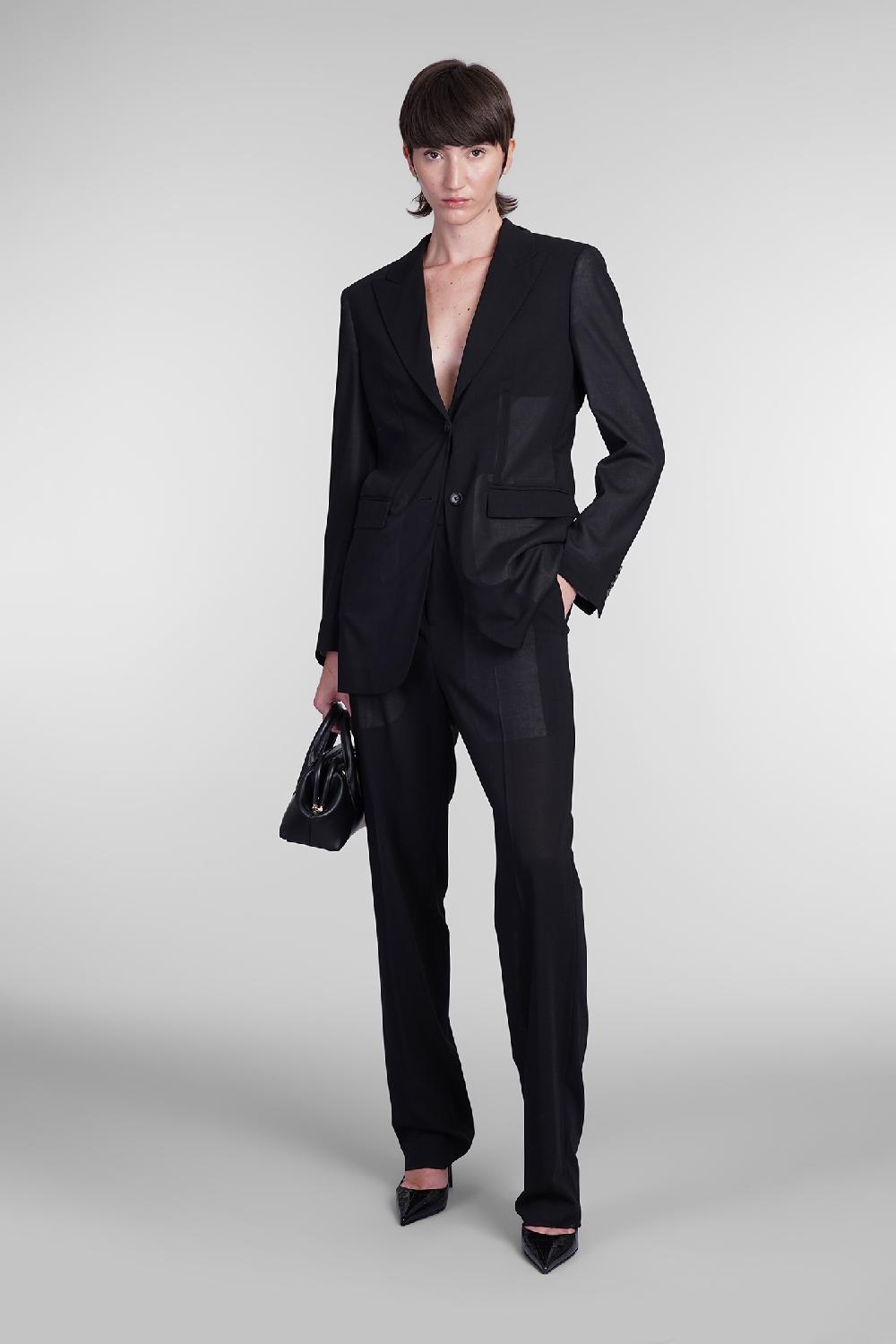 Deliberti Blumarine Blazer in lana nera cod. 405283 - Deliberti The Luxury Shopping Convenienza