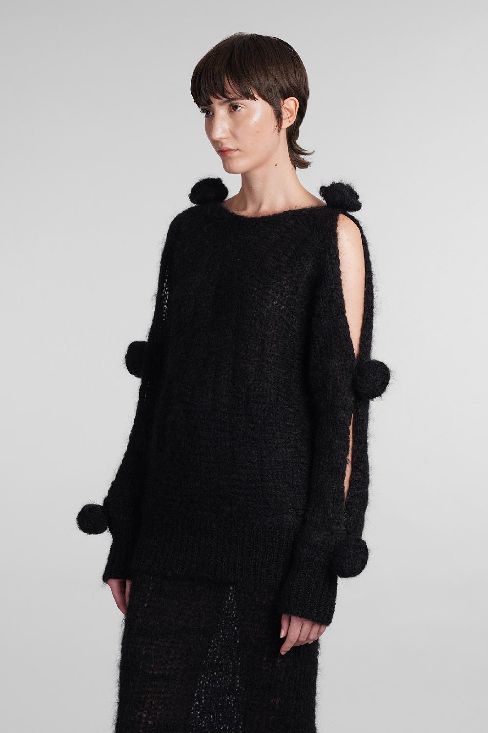 Deliberti Blumarine Maglia in lana nera cod. 406614 - Deliberti The Luxury Shopping Sconto