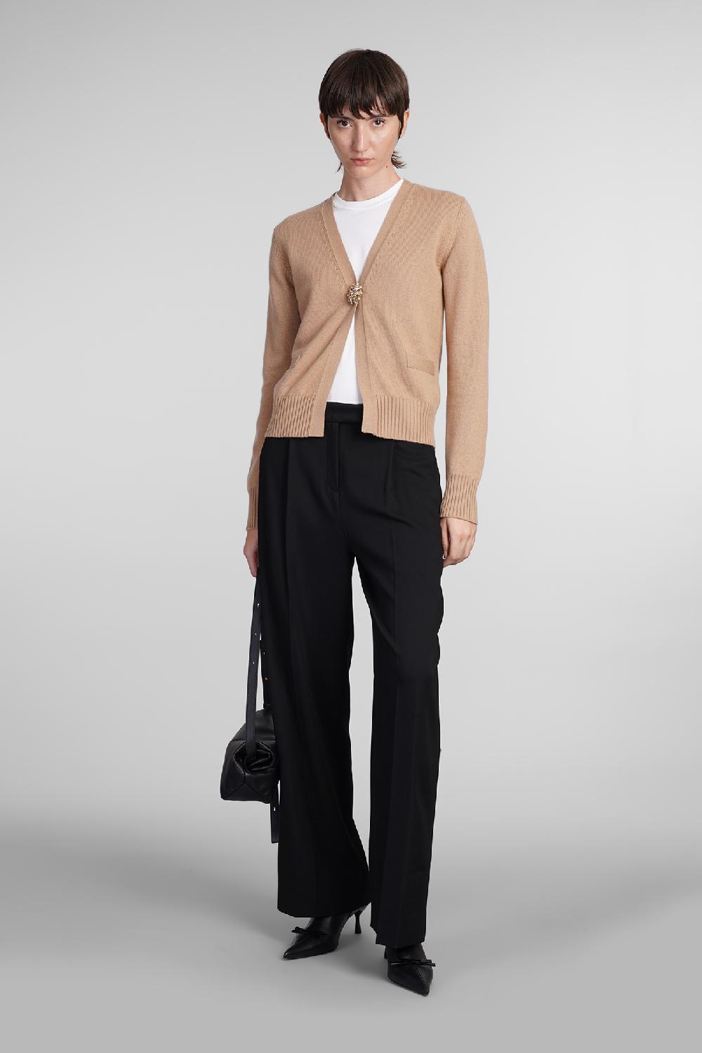 Deliberti Blumarine Cardigan in lana beige cod. 406615 - Deliberti The Luxury Shopping Offerte