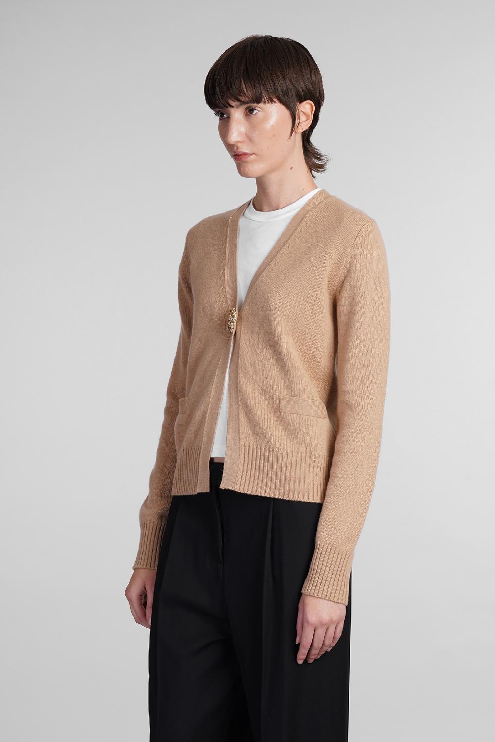 Deliberti Blumarine Cardigan in lana beige cod. 406615 - Deliberti The Luxury Shopping Offerte