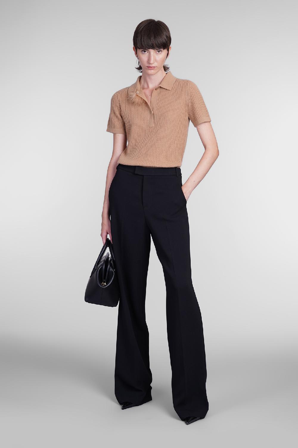 Deliberti Blumarine Polo in lana marrone cod. 403553 - Deliberti The Luxury Shopping Vendita Economica