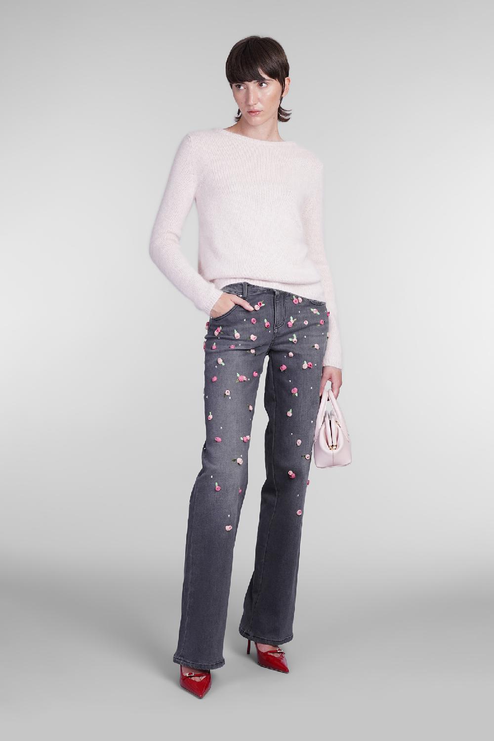 Deliberti Blumarine Jeans in cotone grigio cod. 405280 - Deliberti The Luxury Shopping Sconto di tempo limitato