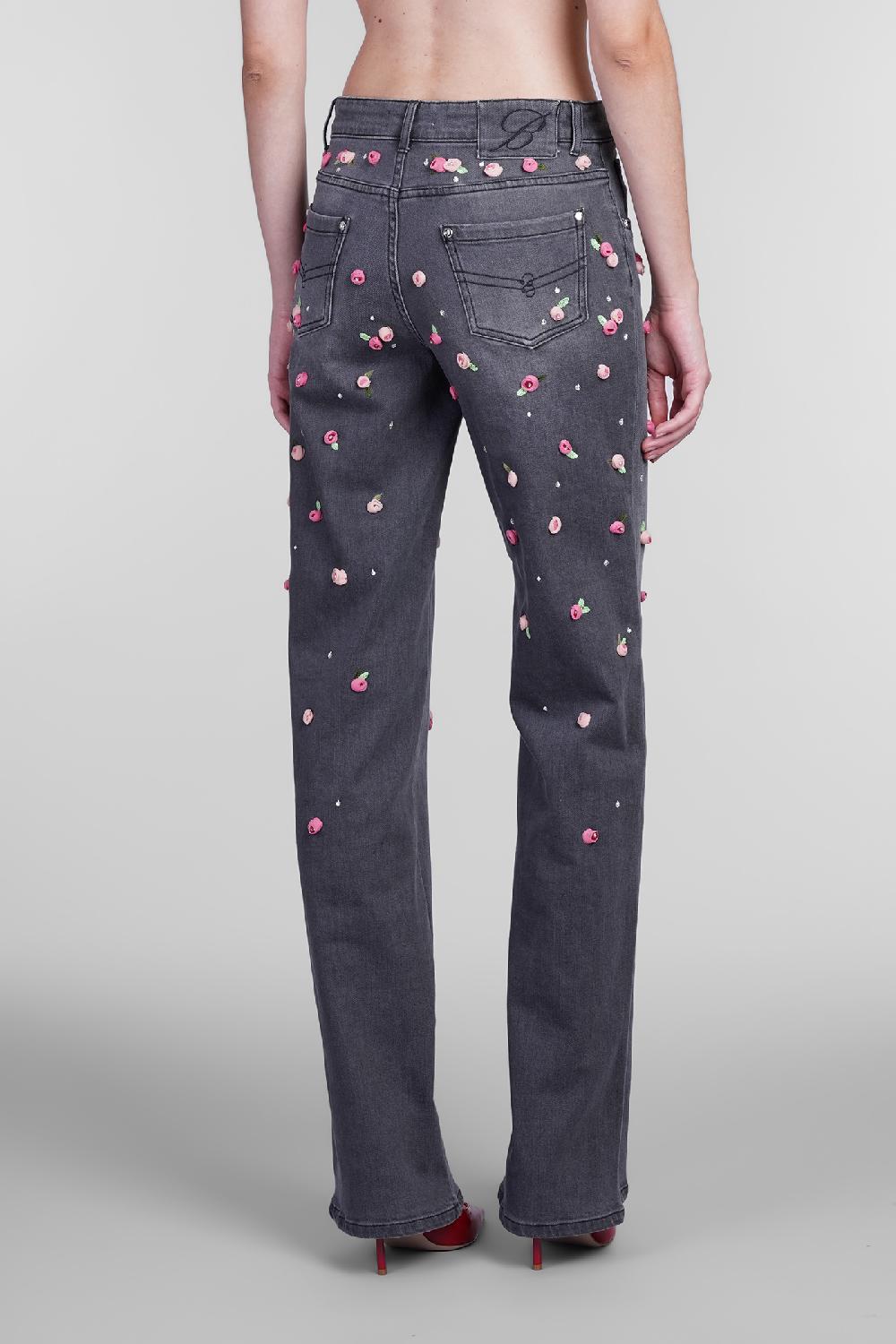 Deliberti Blumarine Jeans in cotone grigio cod. 405280 - Deliberti The Luxury Shopping Sconto di tempo limitato