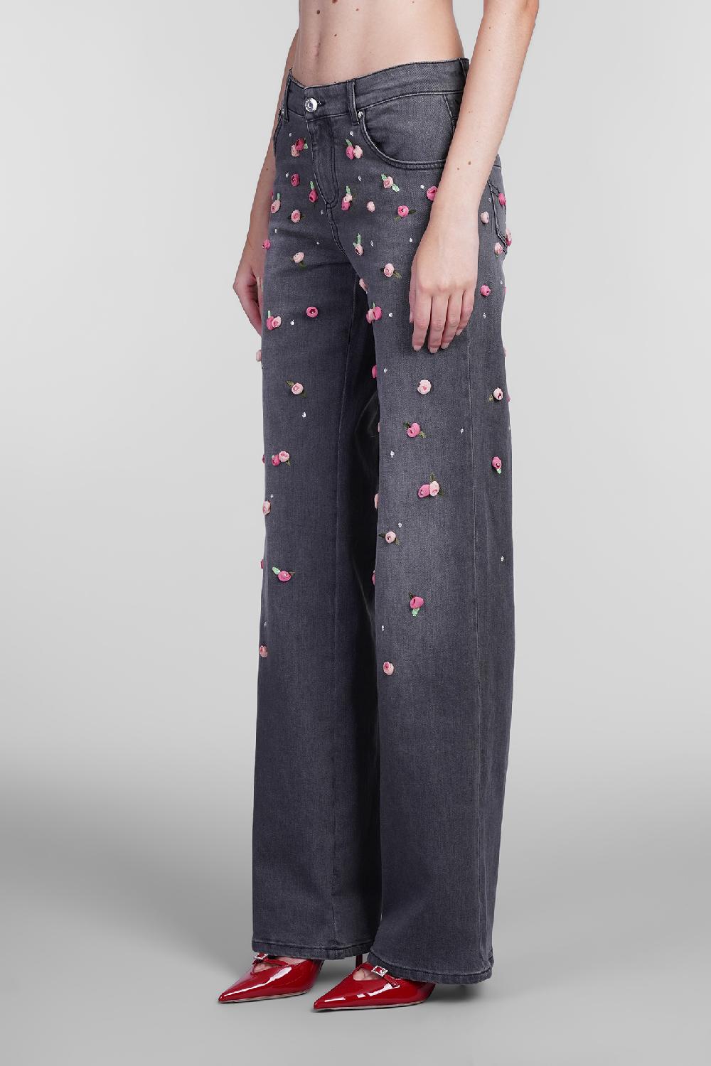 Deliberti Blumarine Jeans in cotone grigio cod. 405280 - Deliberti The Luxury Shopping Sconto di tempo limitato