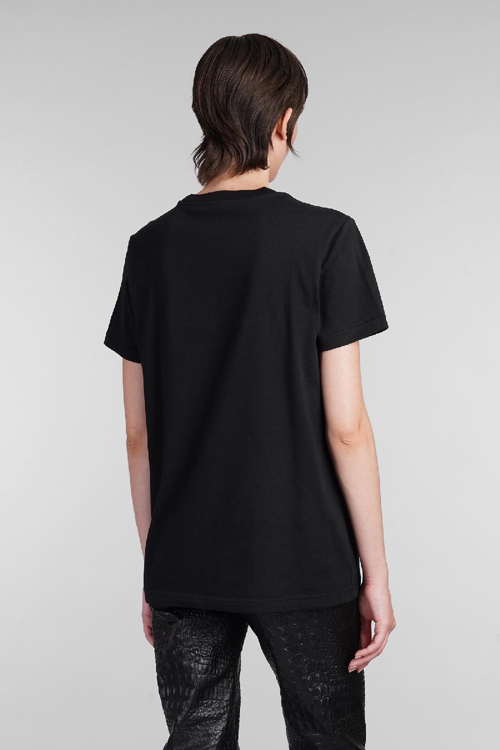 Deliberti Blumarine T-shirt in cotone nero cod. 403560 - Deliberti The Luxury Shopping Italy