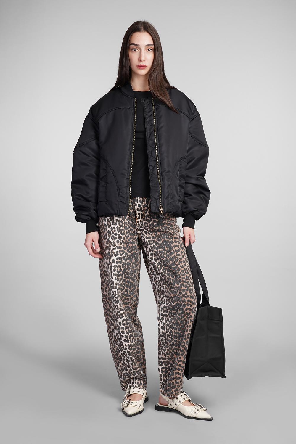 Deliberti Bacon Bomber in poliammide nera cod. 407803 - Deliberti The Luxury Shopping In Linea
