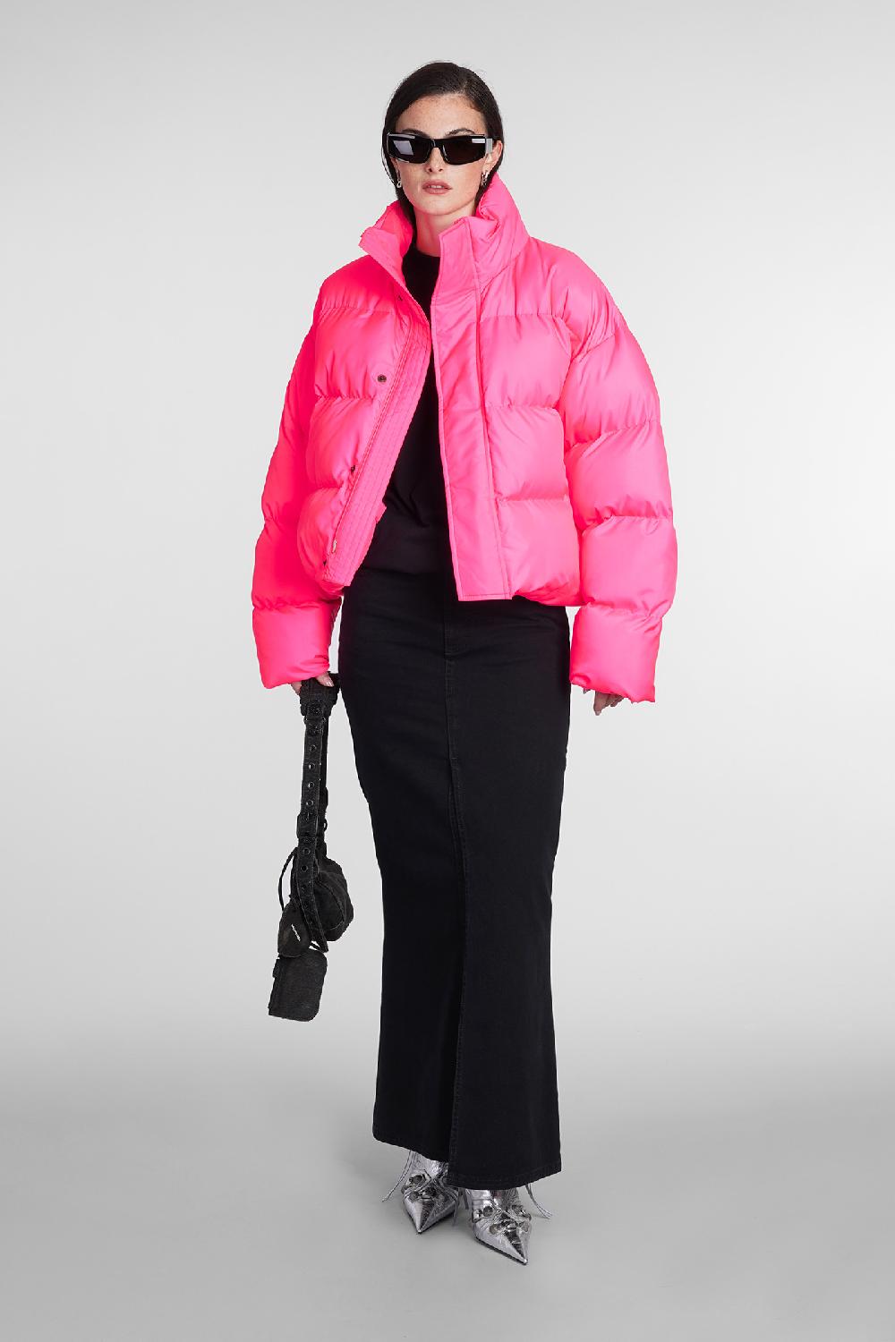 Deliberti Balenciaga Piumino in poliestere rosa cod. 386195 - Deliberti The Luxury Shopping Spedizione Gratuita