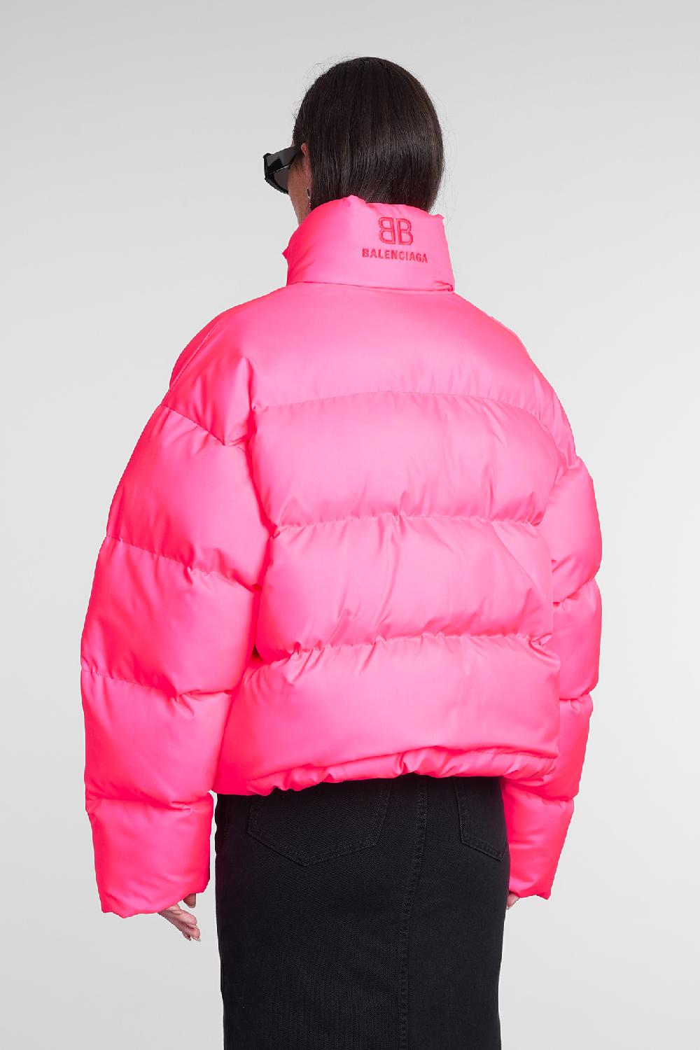 Deliberti Balenciaga Piumino in poliestere rosa cod. 386195 - Deliberti The Luxury Shopping Spedizione Gratuita